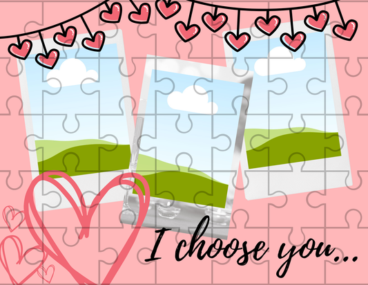 Custom Valentine Puzzle